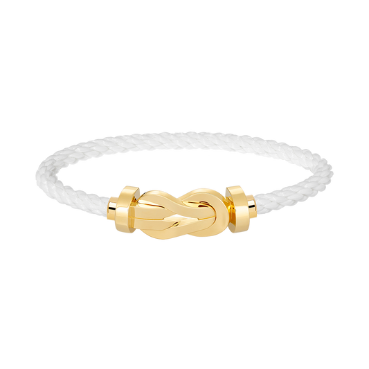[Angela Jewellery]CHANCE LARGE 8 FIGURE BUCKLE NO DIAMOND BRACELET GOLD