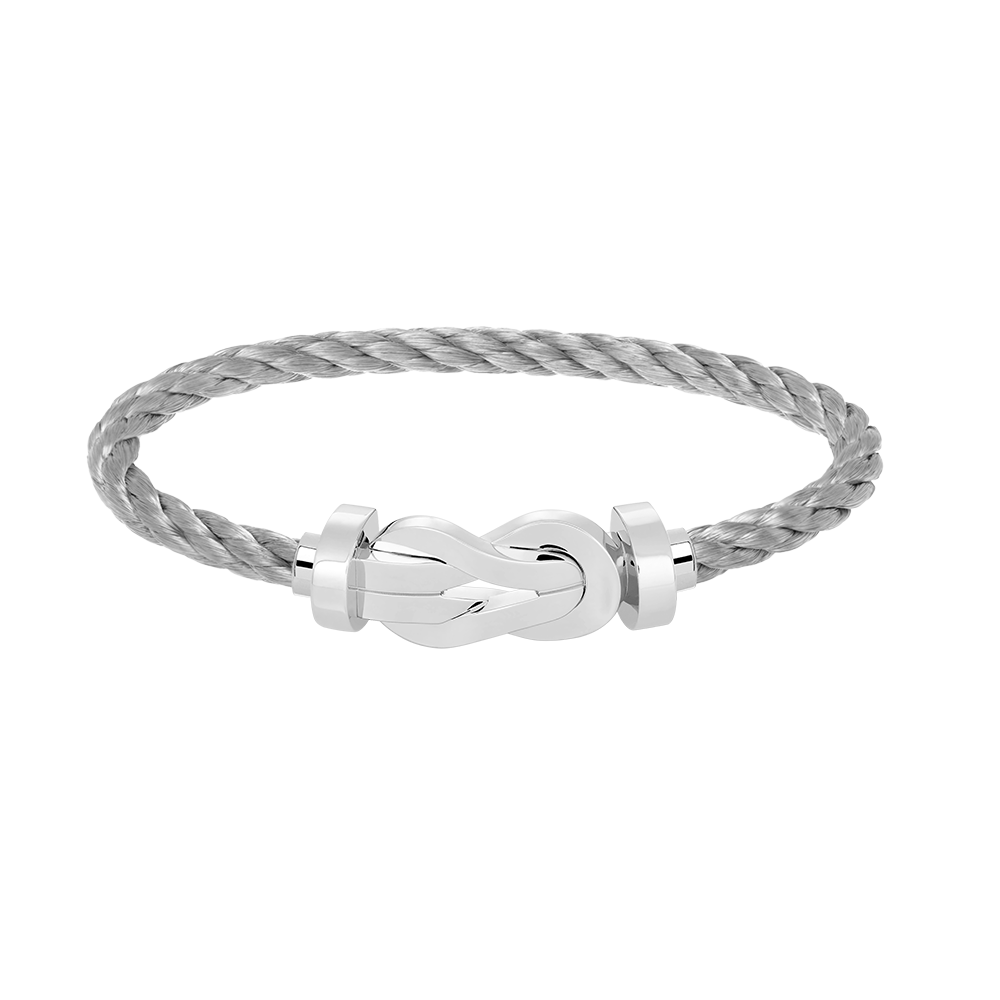 [Angela Jewellery]CHANCE LARGE 8 FIGURE BUCKLE NO DIAMOND BRACELET SILVER
