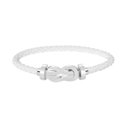 [Angela Jewellery]CHANCE LARGE 8 FIGURE BUCKLE NO DIAMOND BRACELET SILVER