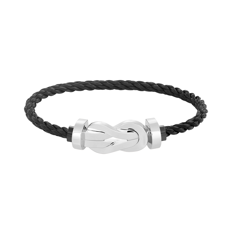 [Angela Jewellery]CHANCE LARGE 8 FIGURE BUCKLE NO DIAMOND BRACELET SILVER