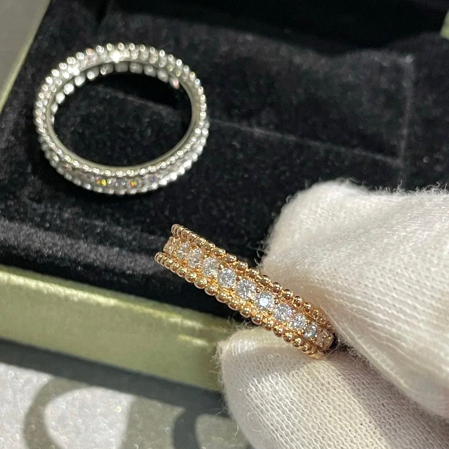 [Angela Jewellery]PERLEE DIAMOND ROSE GOLD RING