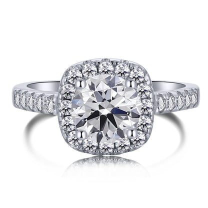 Angela Jewelry]Dazzling Resplendent Round Cut Wedding Ring