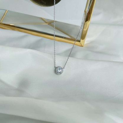 Angela Jewelry]Luxurious Round Cut Necklace