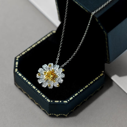 Angela Jewelry]Exquisite Daisy Necklace