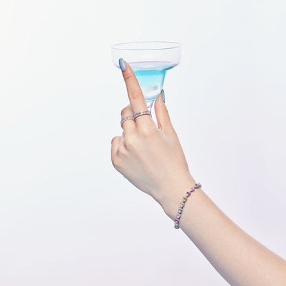 Angela Jewelry]Radiant Water Drop Shape Daily Bracelet