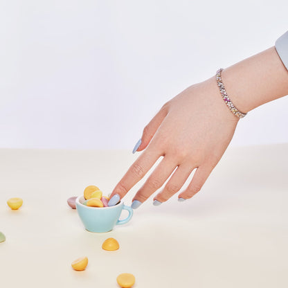 Angela Jewelry]Dazzling Unique Multi Shape Daily Bracelet