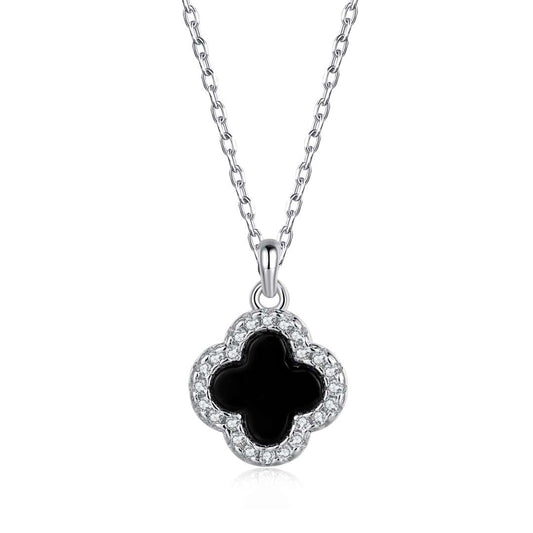 Angela Jewelry]Dainty Flower Shape Necklace