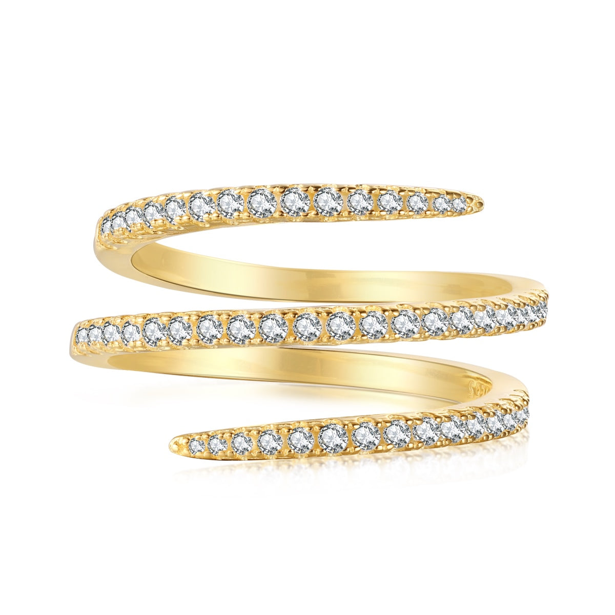 Angela Jewelry]Unique Vibrant Entangle Daily Ring