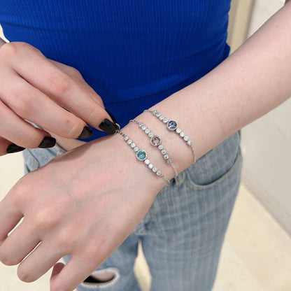 Angela Jewelry]Luxurious Heart Of The Ocean Bracelet