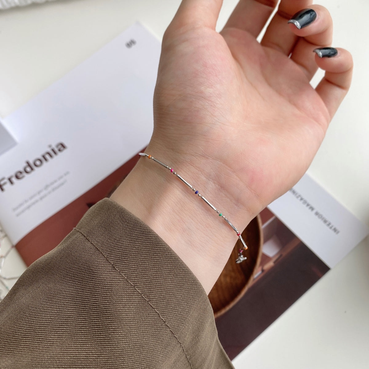 Angela Jewelry]Unique Colorful Daily Bracelet