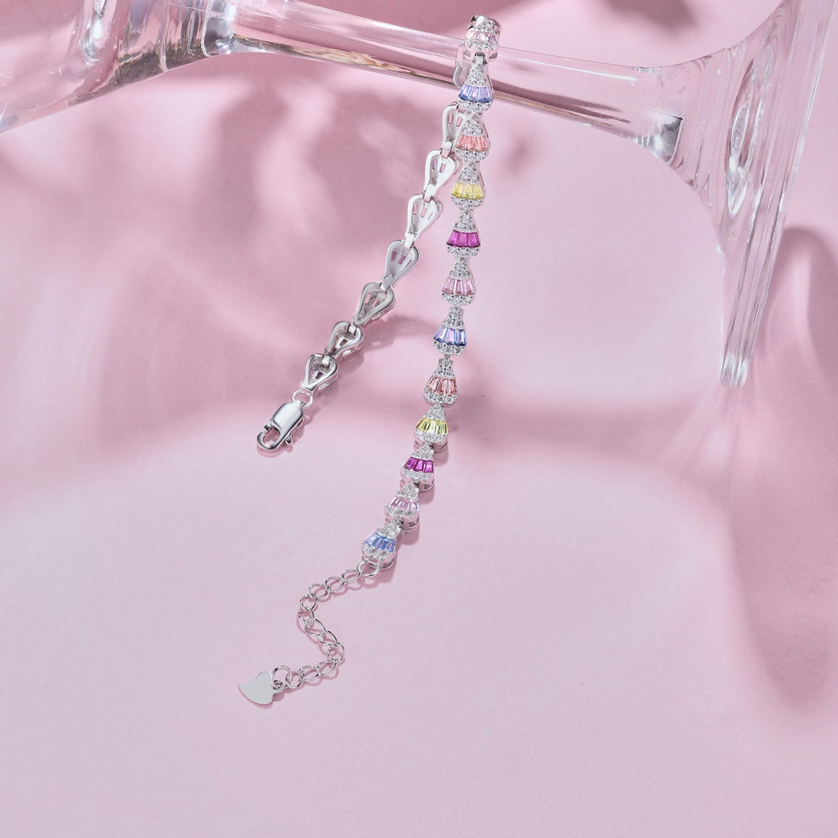Angela Jewelry]Radiant Water Drop Shape Daily Bracelet