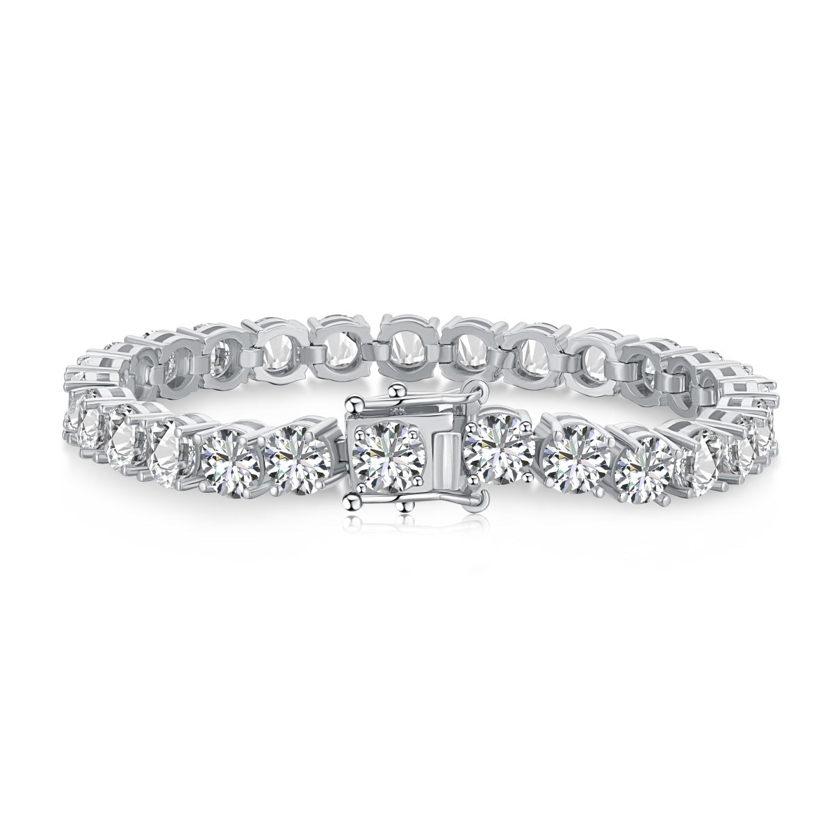 Angela Jewelry]0.75 Carat Dazzling Round Cut Wedding Bracelet