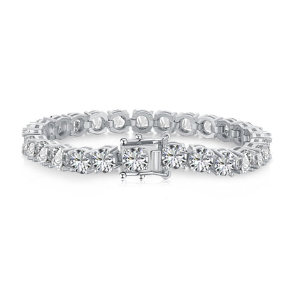 Angela Jewelry]0.75 Carat Dazzling Round Cut Wedding Bracelet