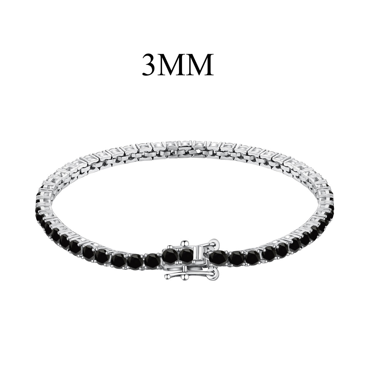 Angela Jewelry]Radiant Colorful Round Cut Party Bracelet