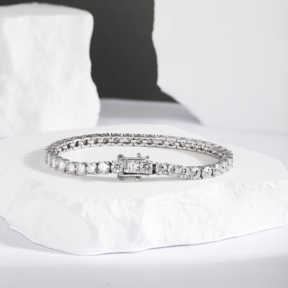 Angela Jewelry]Radiant Colorful Round Cut Party Bracelet