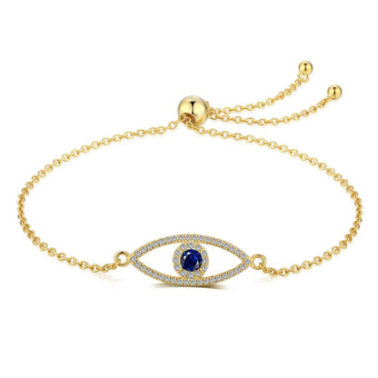 Angela Jewelry]Devil's Eye Hollow Design Bracelet