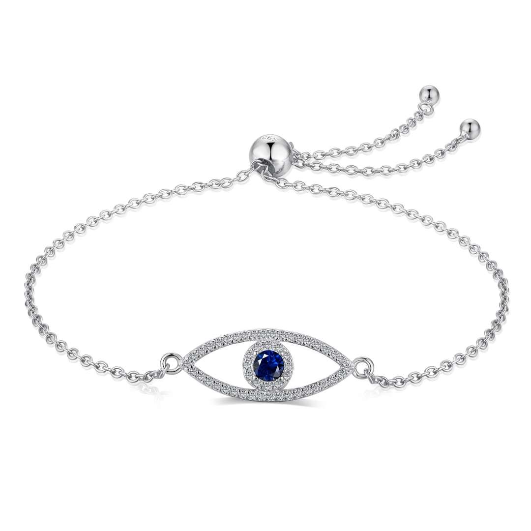 Angela Jewelry]Devil's Eye Hollow Design Bracelet