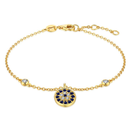 Angela Jewelry]Devil's Eye Round Shape Bracelet