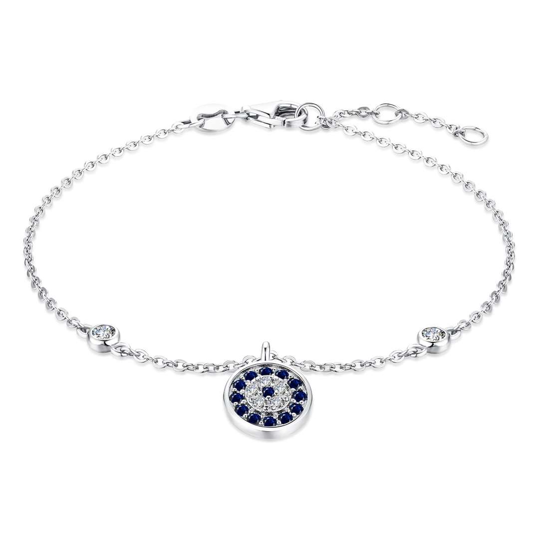 Angela Jewelry]Devil's Eye Round Shape Bracelet