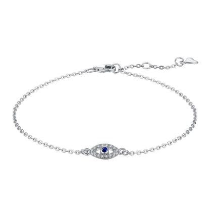 Angela Jewelry]Evil Eye Shape Necklace