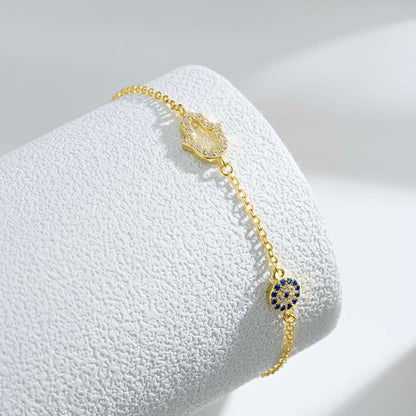 Angela Jewelry]Gost Shape & Round Shape Necklace