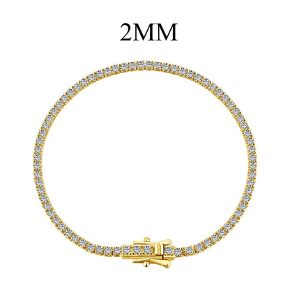 Angela Jewelry]Radiant Colorful Round Cut Party Bracelet