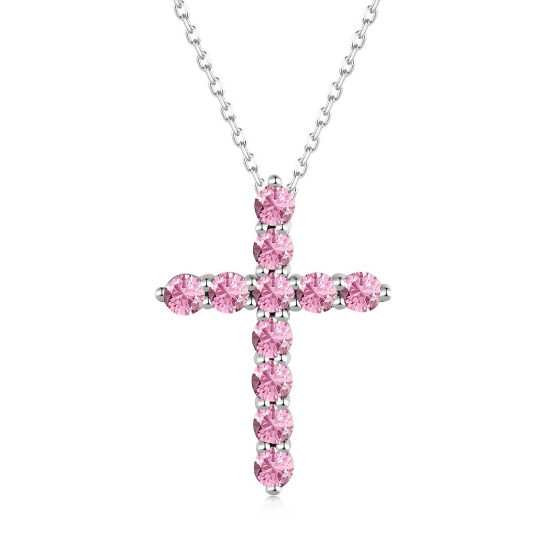 Angela Jewelry]Unique Cross Shape Necklace
