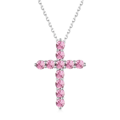 Angela Jewelry]Unique Cross Shape Necklace