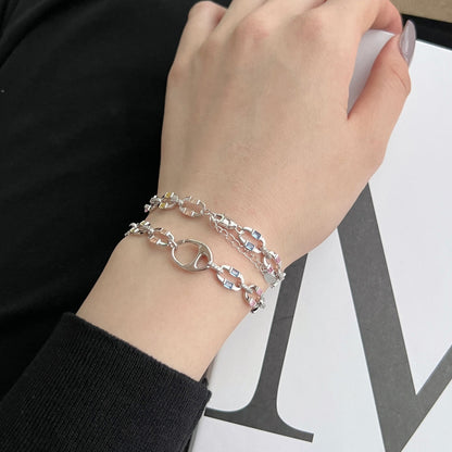 Angela Jewelry]Dazzling Colorful Daily Bracelet