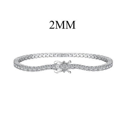 Angela Jewelry]Dazzling Exquisite Round Cut Daily Bracelet