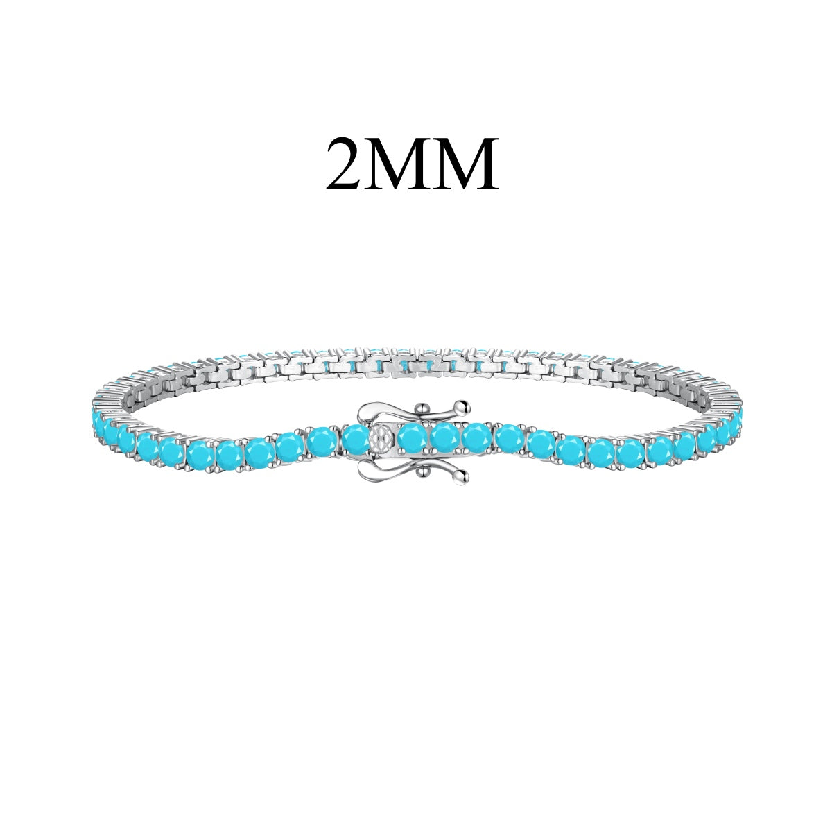 Angela Jewelry]Dazzling Exquisite Round Cut Daily Bracelet