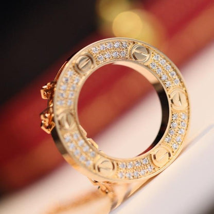 [Angela Jewellery]LOVE NECKLACE ADJUSTABLE ROSE GOLD