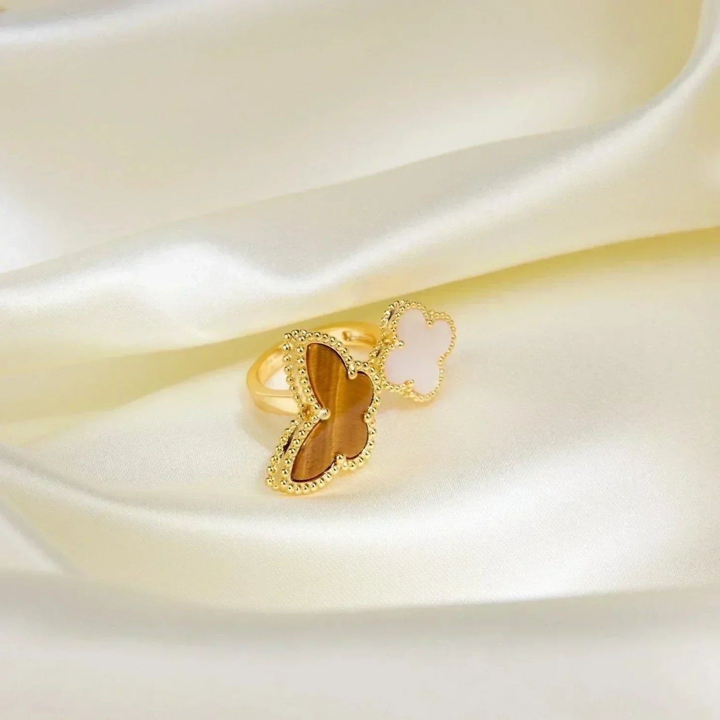 [Angela Jewellery]LUCKY BETWEEN THE FINGER RING