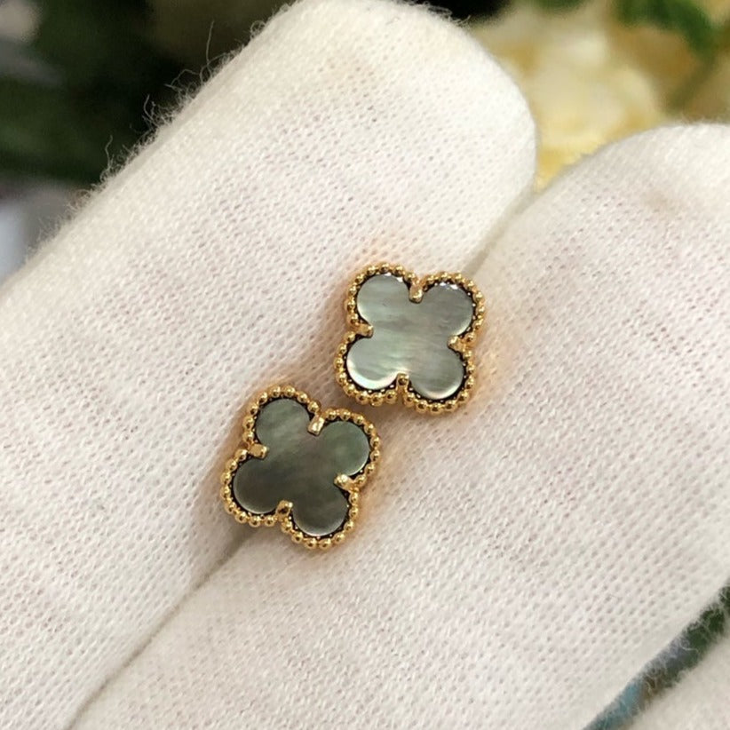 [Angela Jewellery]CLOVER MINI GOLD EARRINGS
