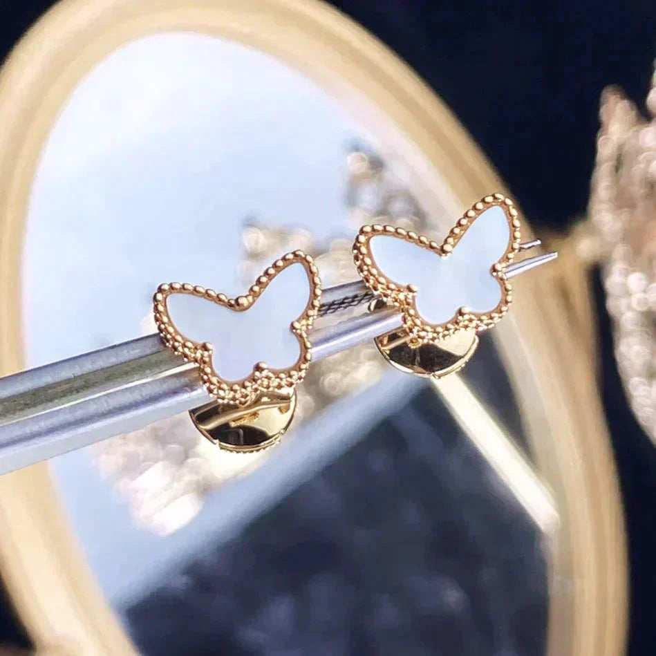 [Angela Jewellery]SWEET BUTTERFLY MOP EARSTUDS