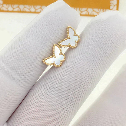 [Angela Jewellery]SWEET BUTTERFLY MOP EARSTUDS