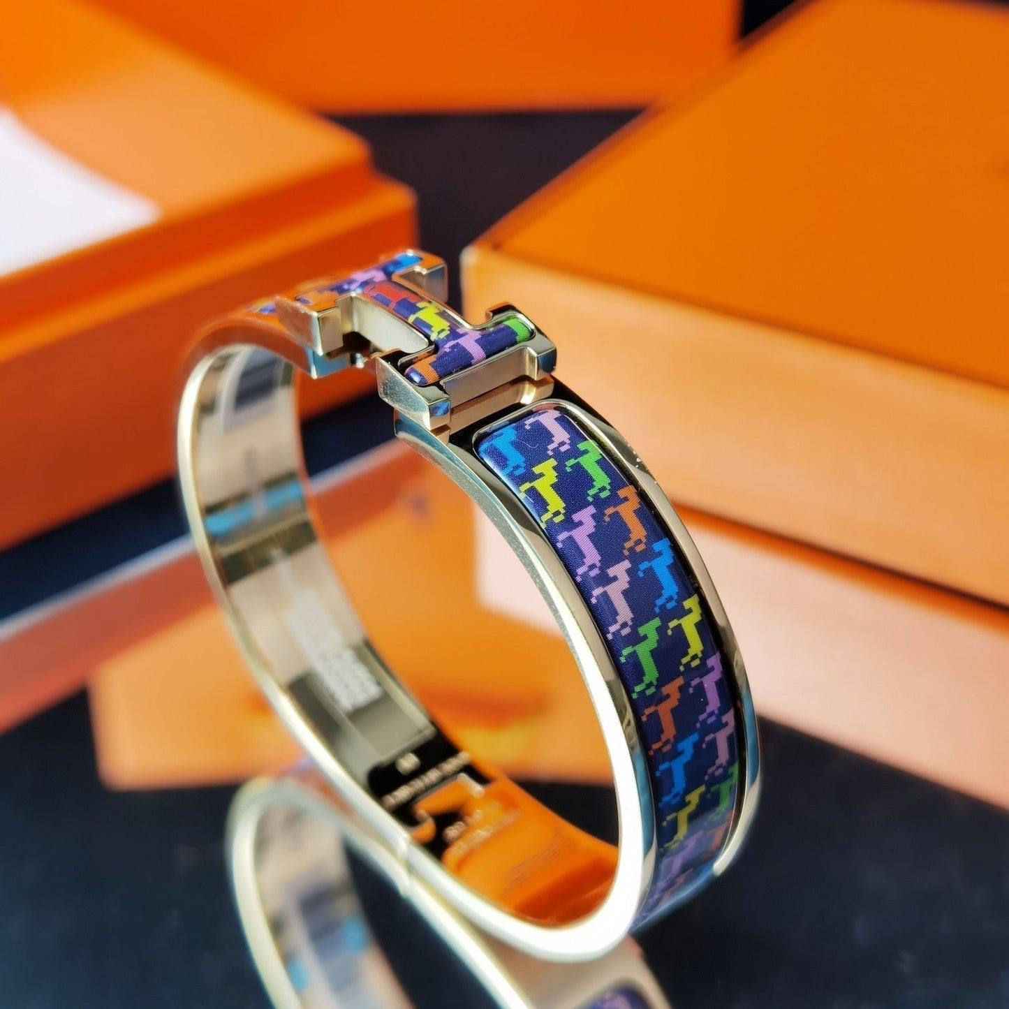 [Angela Jewellery]H HORSE BRACELET 12MM