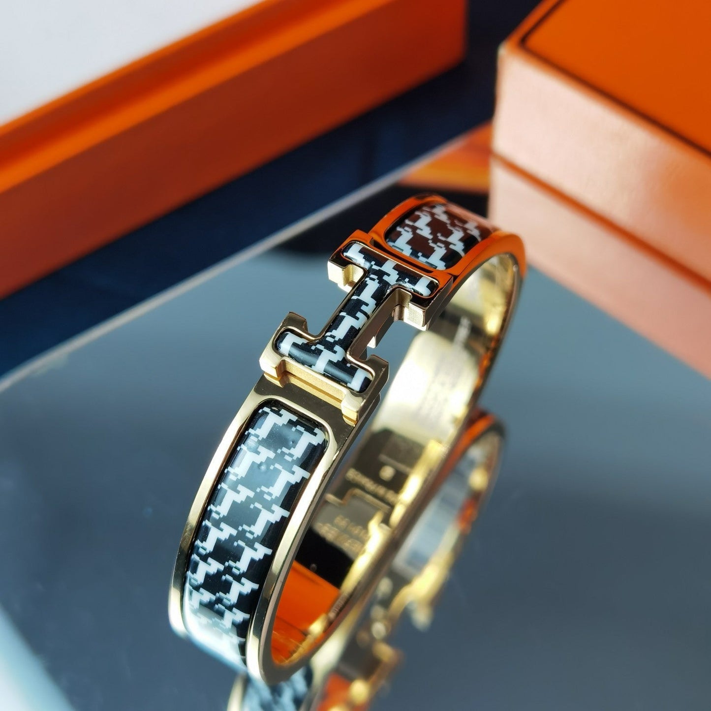 [Angela Jewellery]H HORSE BRACELET 12MM