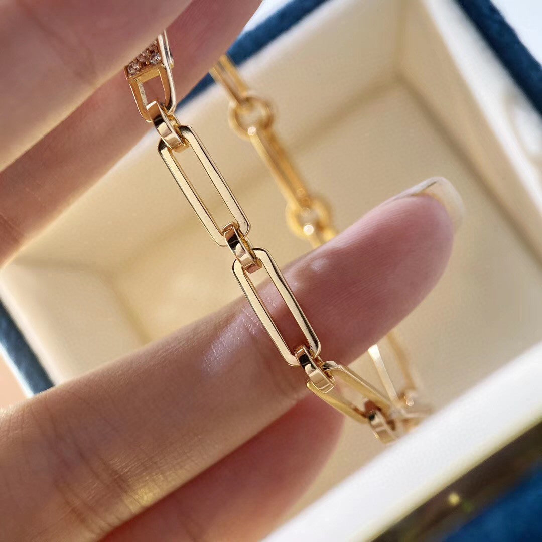 [Angela Jewellery]CHAINE BRACELET SMALL MODEL DIAMOND