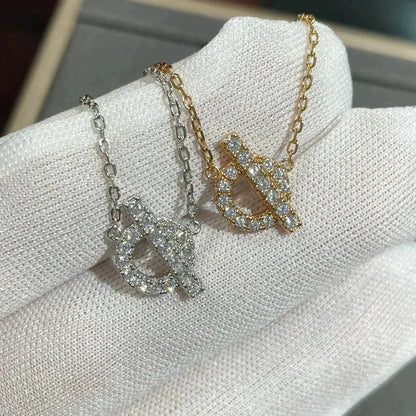 [Angela Jewellery]ECHAPEE NECKLACE DIAMOND