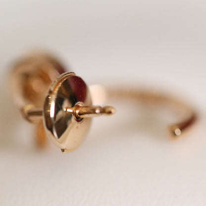 [Angela Jewellery]JUSTE EARRINGS PINK GOLD