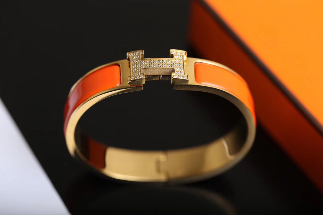 [Angela Jewellery]H BRACELET GOLD DIAMOND