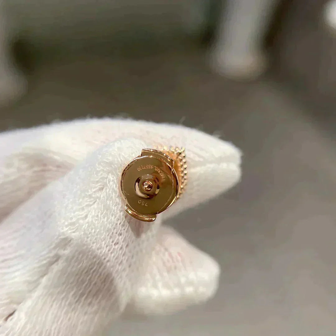 [Angela Jewellery]HEART CARNELIAN STUD EARRINGS