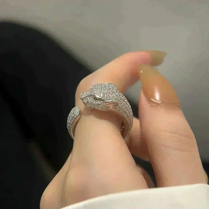 [Angela Jewellery]PANTHERE 5.5MM ALL DIAMOND RING