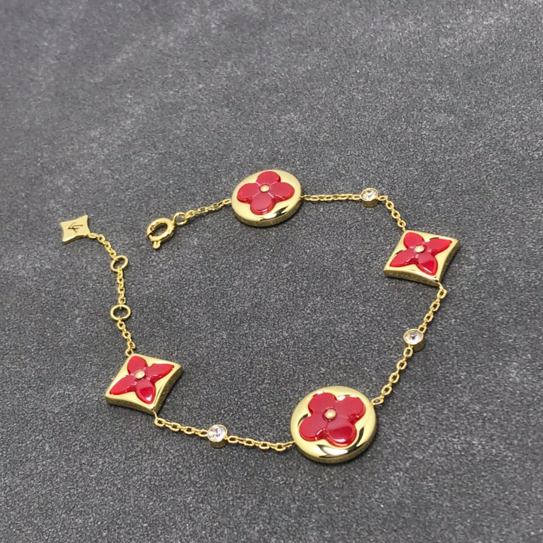 [Angela Jewellery]STAR AND SUN CARNELIAN 4 MOTIFS 3 DIAMONDS