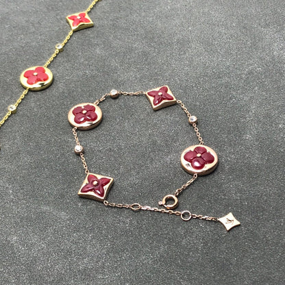[Angela Jewellery]STAR AND SUN CARNELIAN 4 MOTIFS 3 DIAMONDS