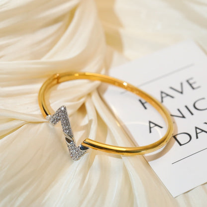 [Angela Jewellery]VOLTE UPSITE DOWN GOLD DIAMOND BRACELET