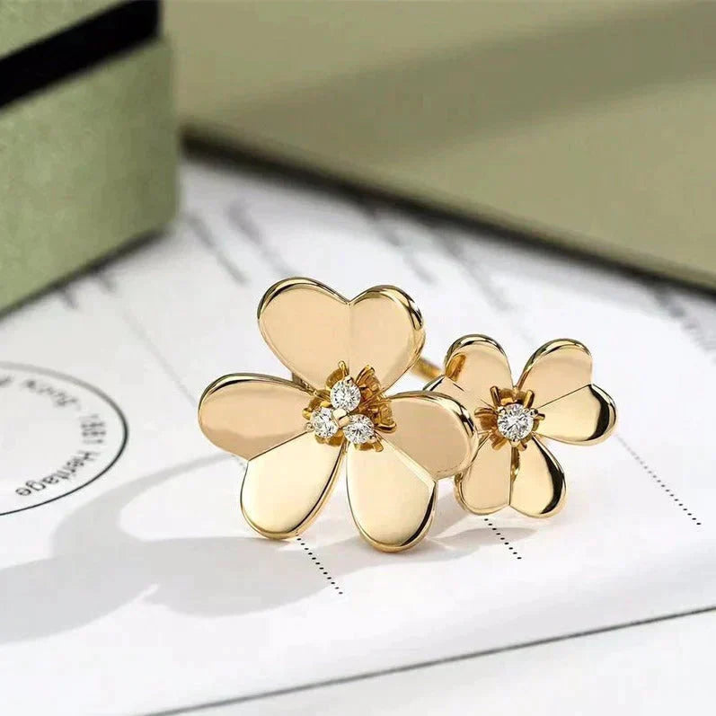 [Angela Jewellery]CLOVER COMOS GOLD DIAMOND RING