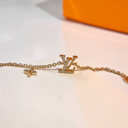 [Angela Jewellery]LOGO STAR MOTIF GOLD BRACELET
