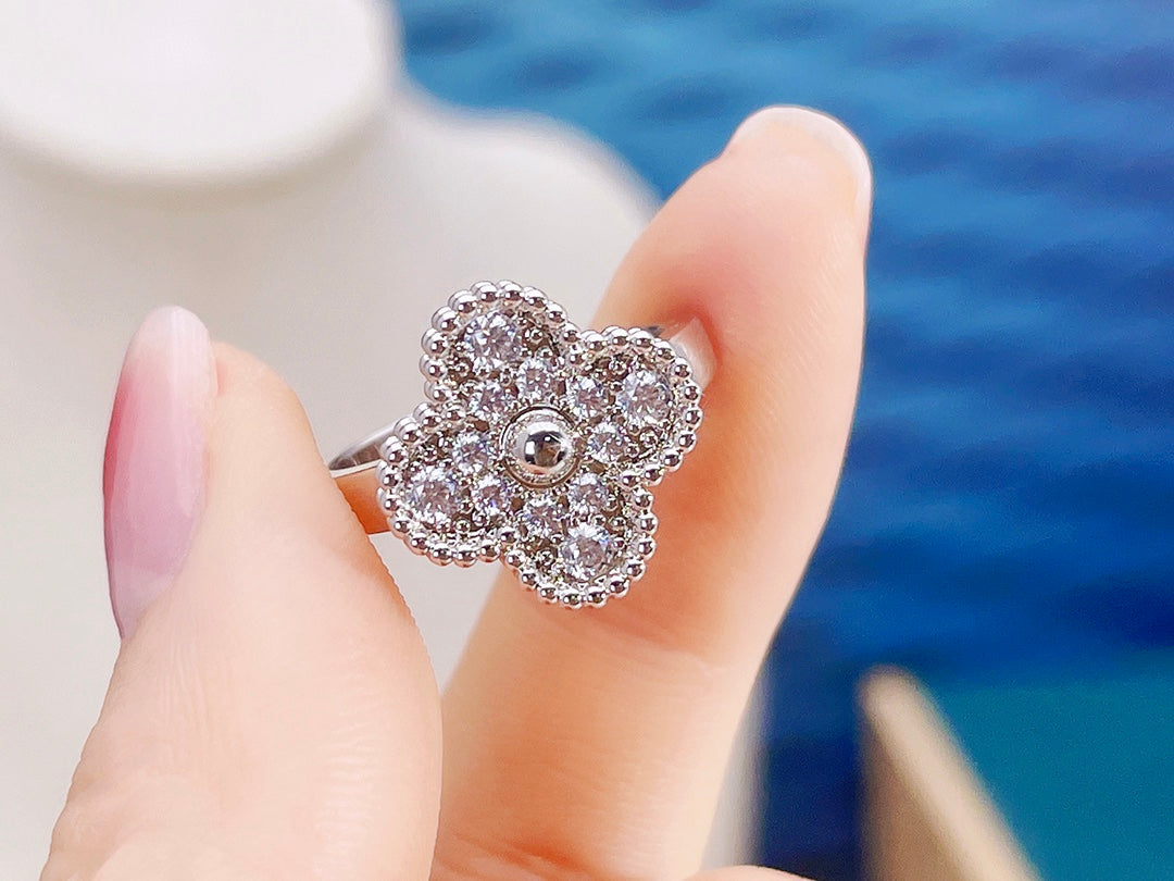 [Angela Jewellery]CLOVER DIAMOND RING